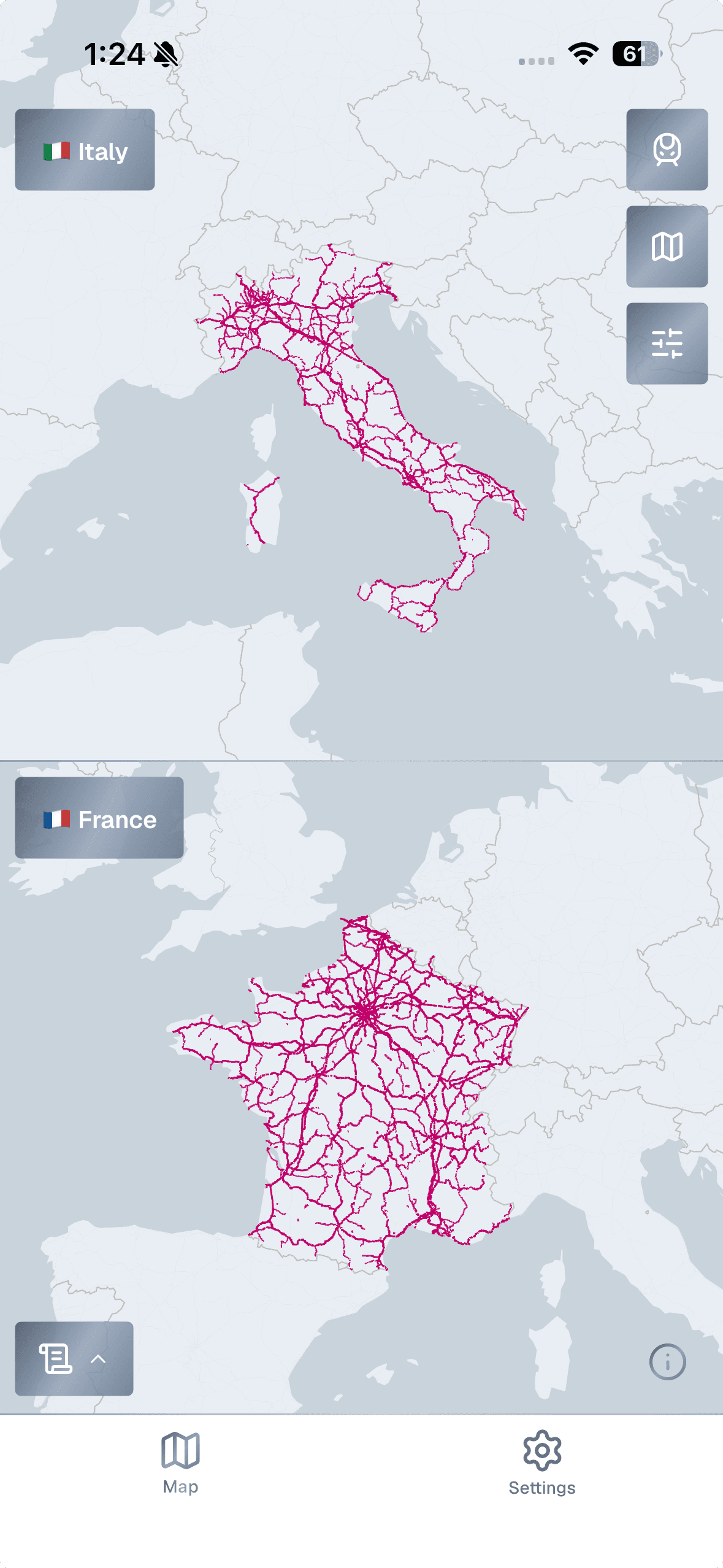 RailsMaps — Compare regions